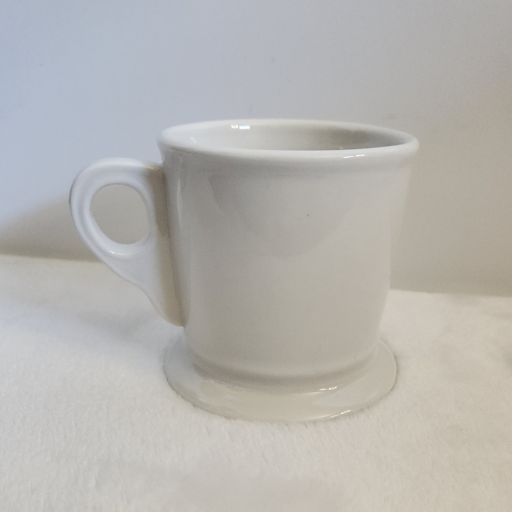 Anthropologie White Black Letter Initial Monogram J Coffee Cup Mug 12 Oz - Picture 5 of 10